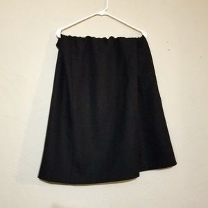 Black maxi skirt